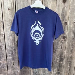 League of legends video game shirt navy blue